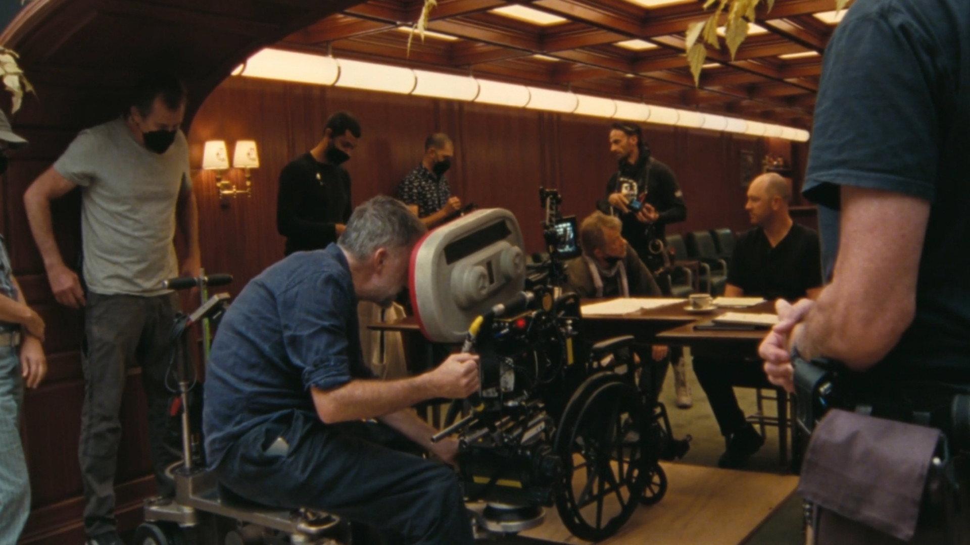 Learning, Studying… Always Perfecting: The Making of One Battle After Another 2026 movie scene