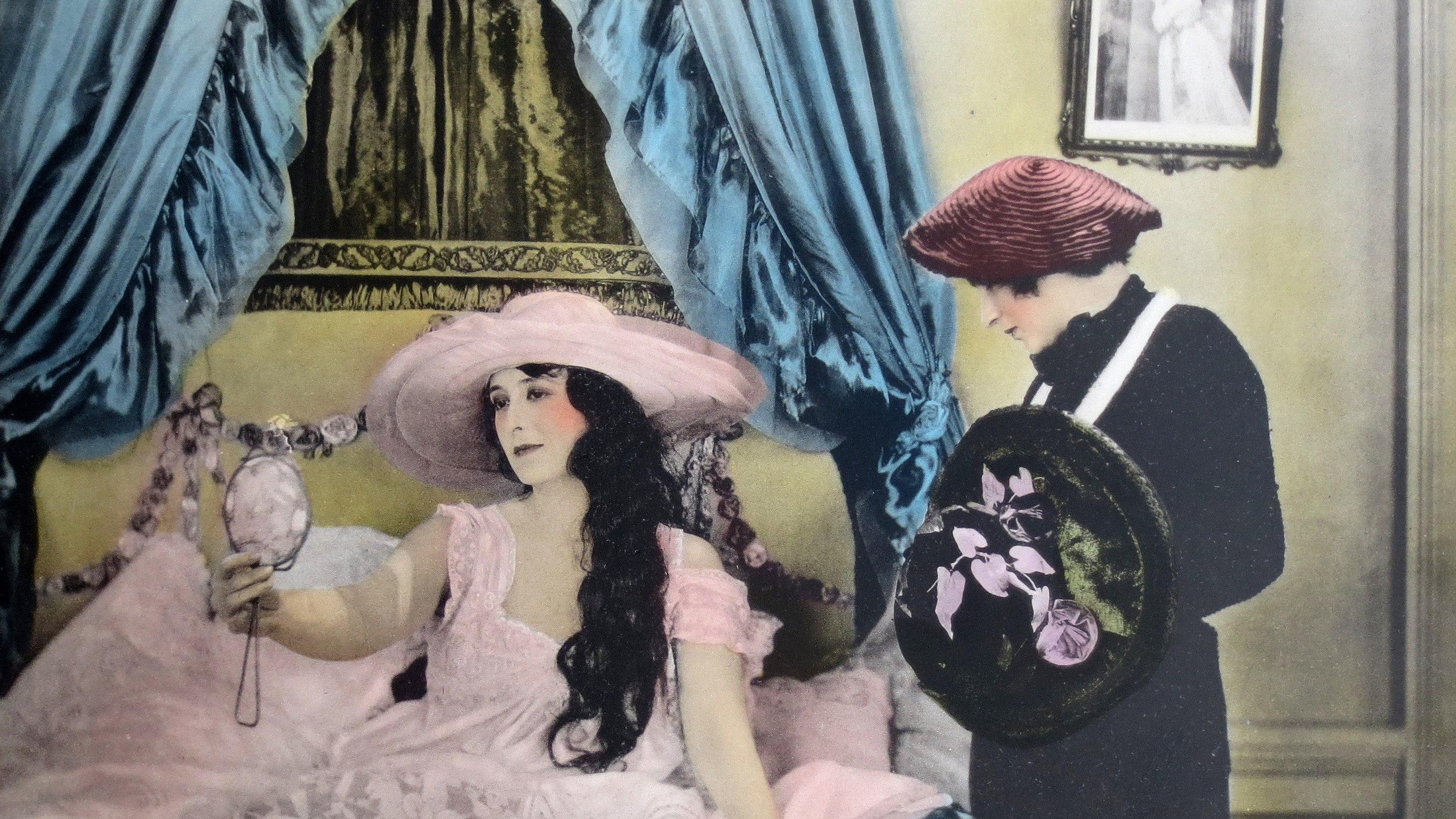 The Forbidden Woman 1920 movie scene