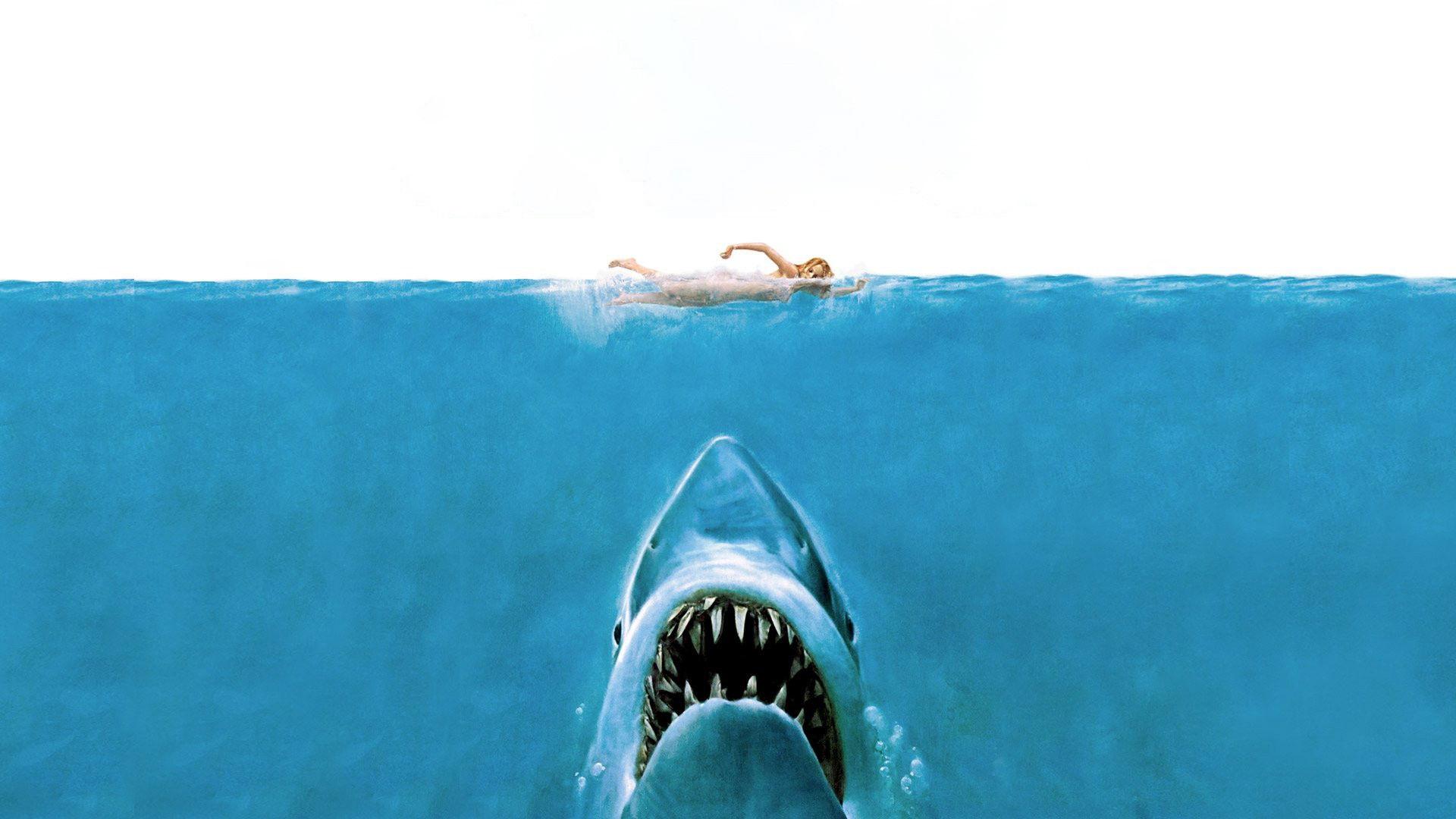 Jaws 1975 movie scene