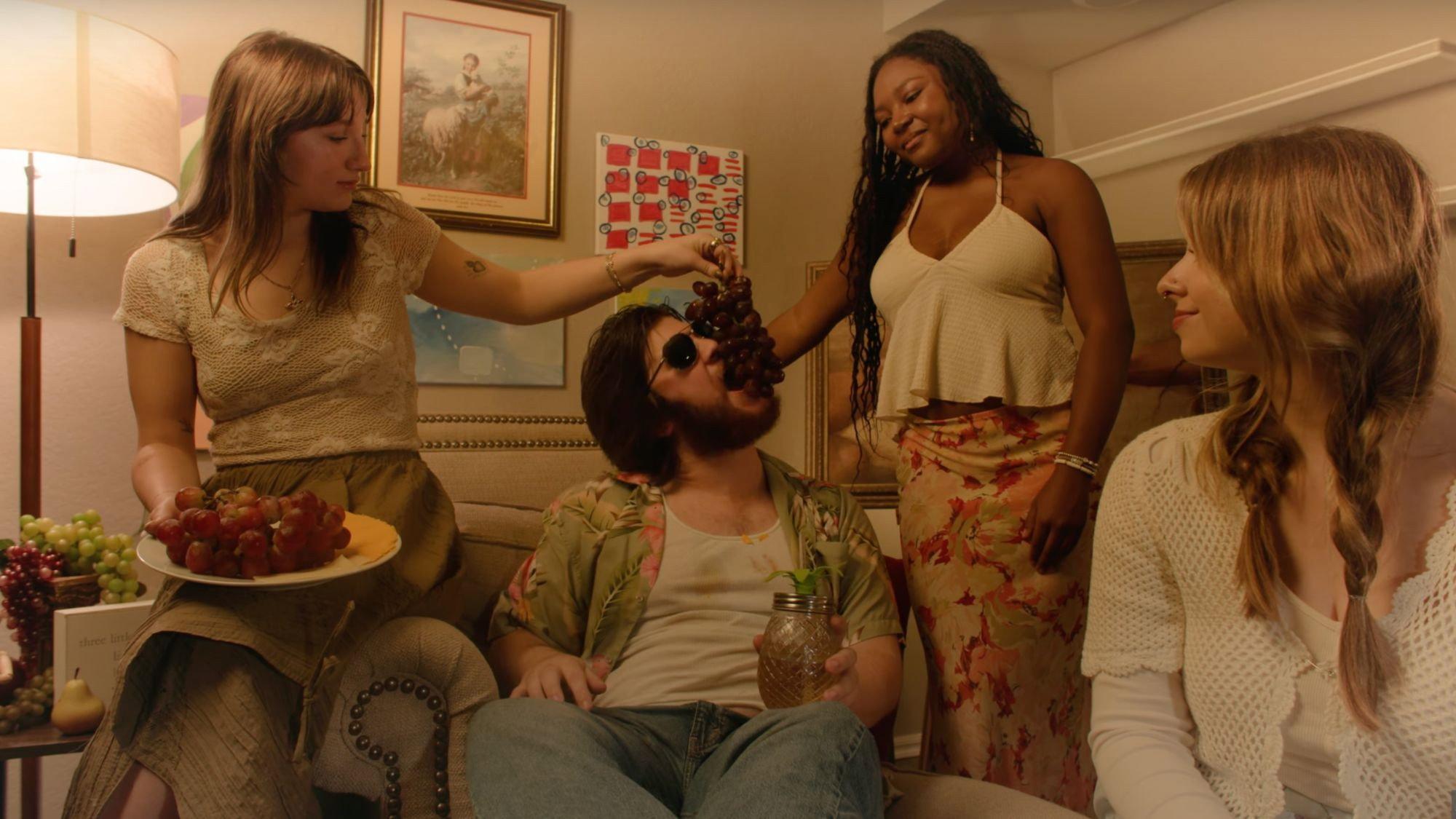 Sam Brownstone & The Paintettes 2025 movie scene