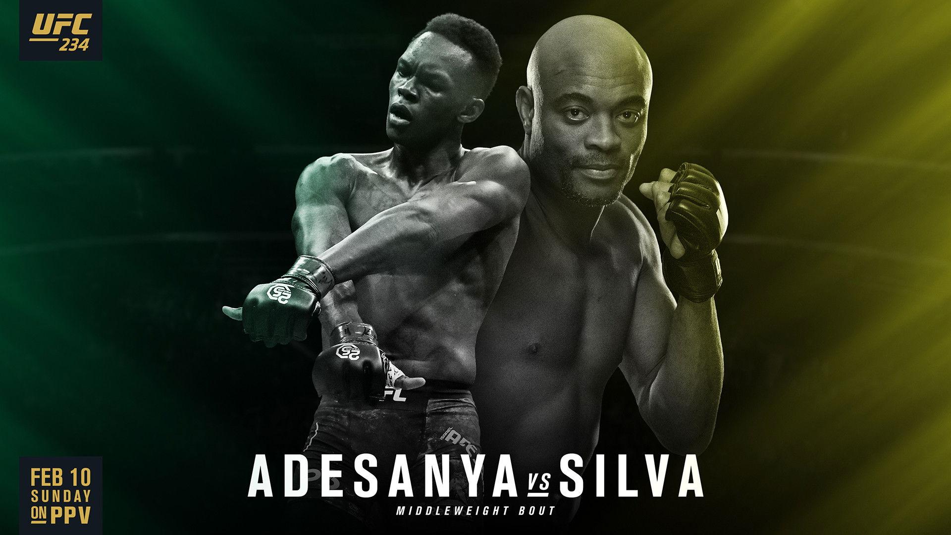 UFC 234: Adesanya vs. Silva 2019 movie scene
