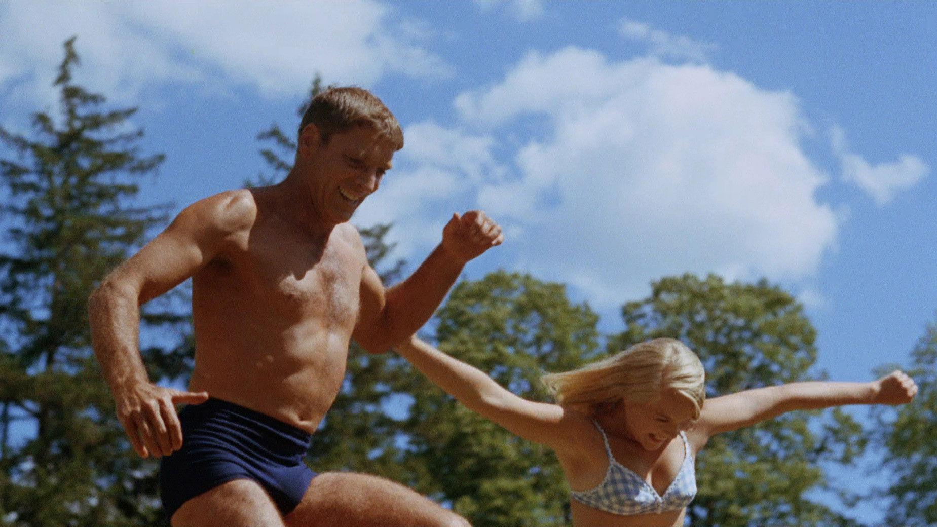 The Swimmer 1968 movie scene