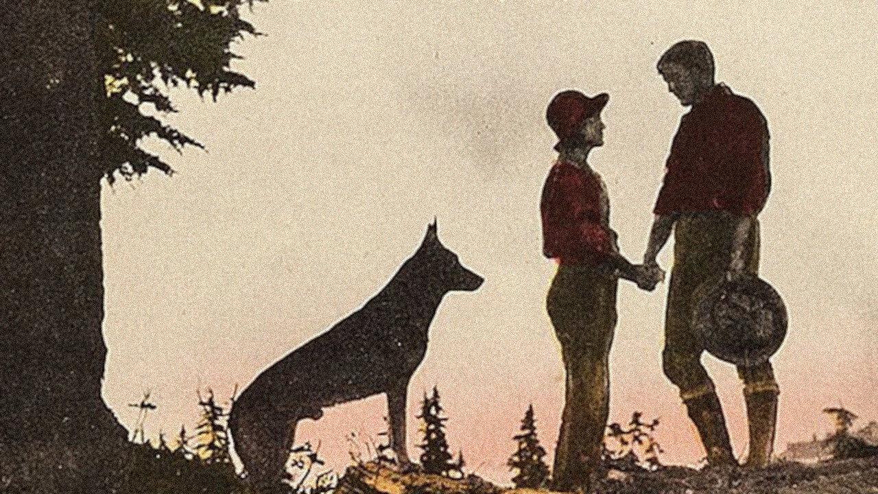 Where the North Begins 1923 movie scene