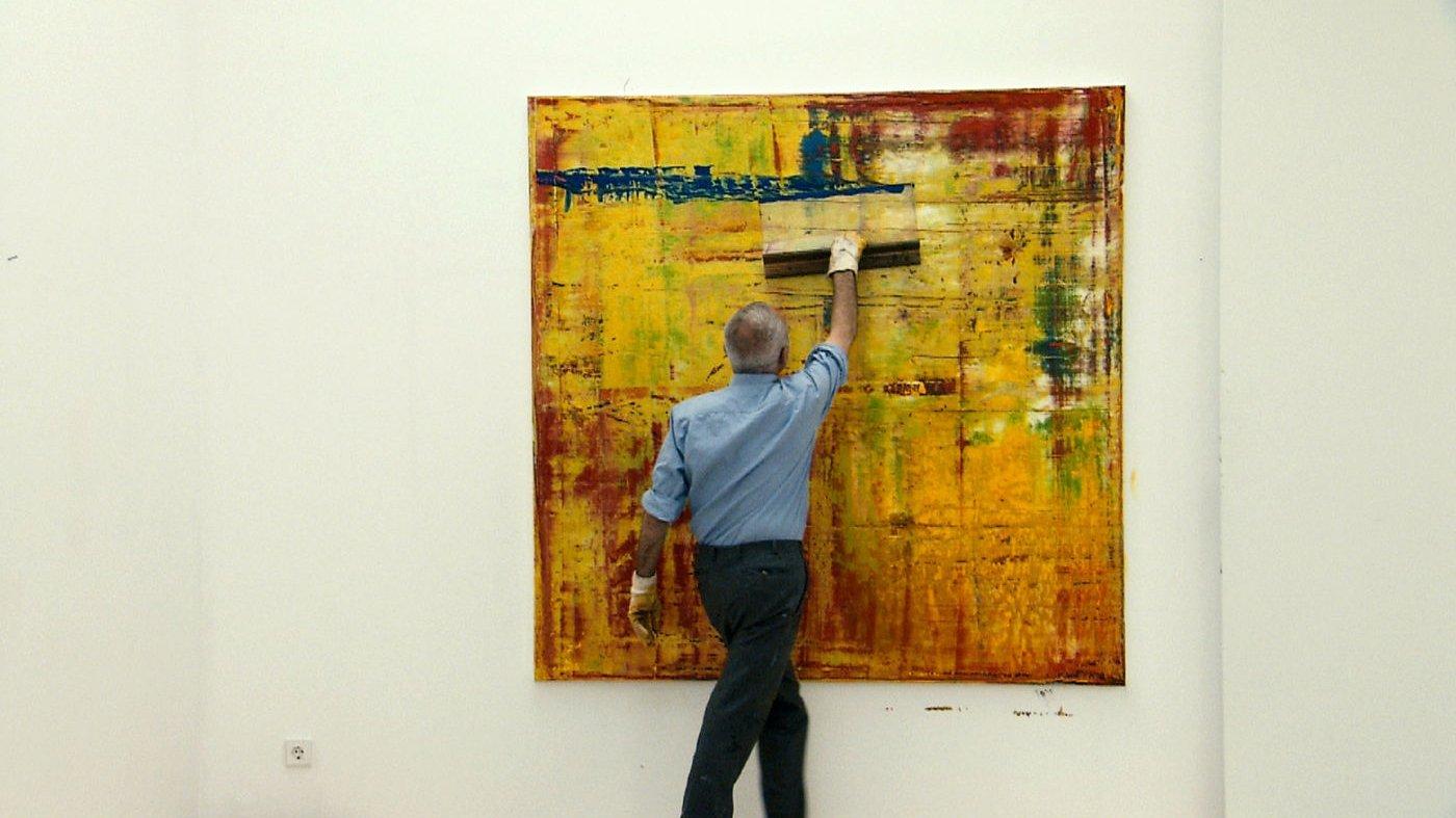 Gerhard Richter Painting 2011 movie scene