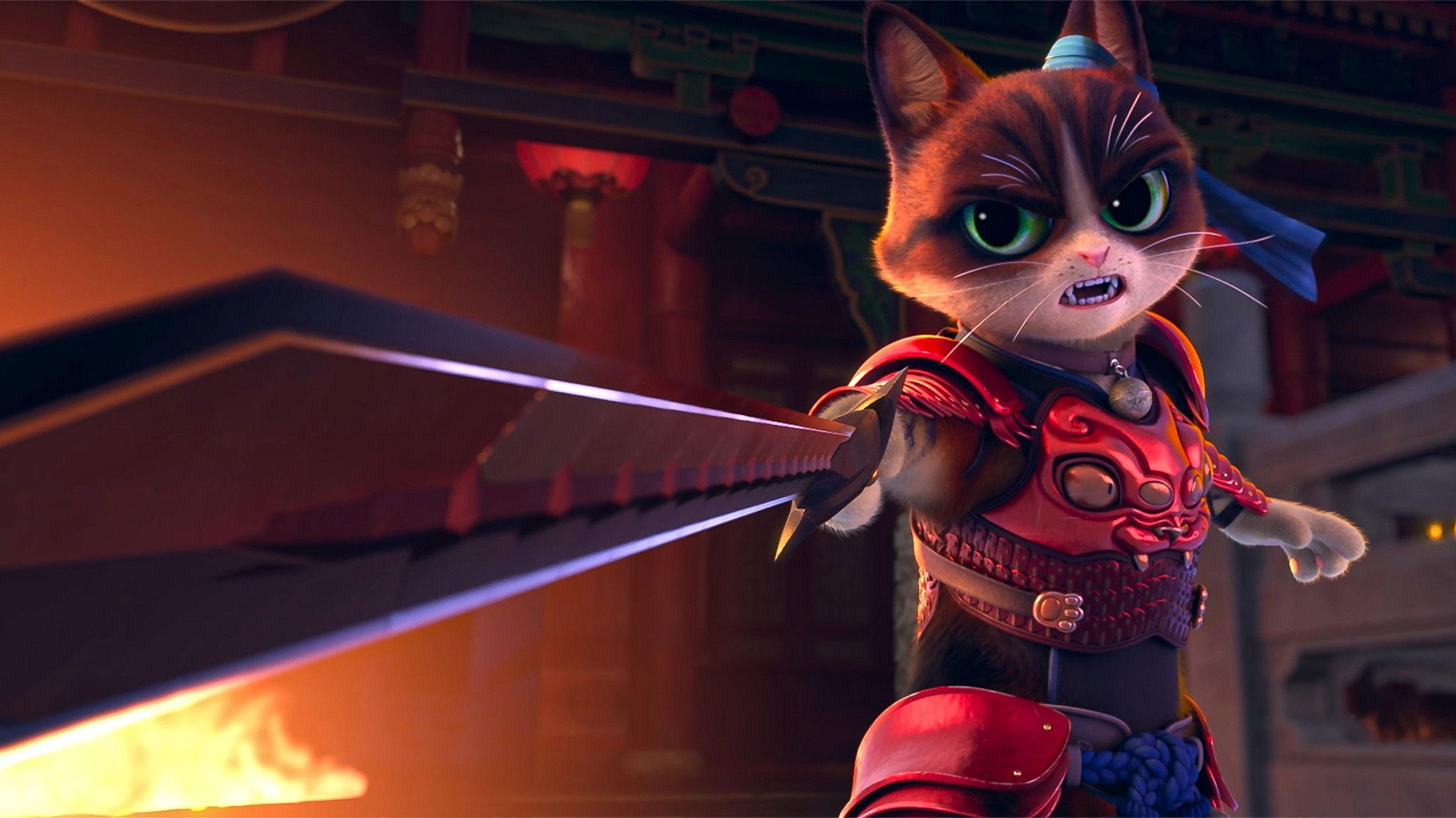 The Royal Cat 2024 movie scene