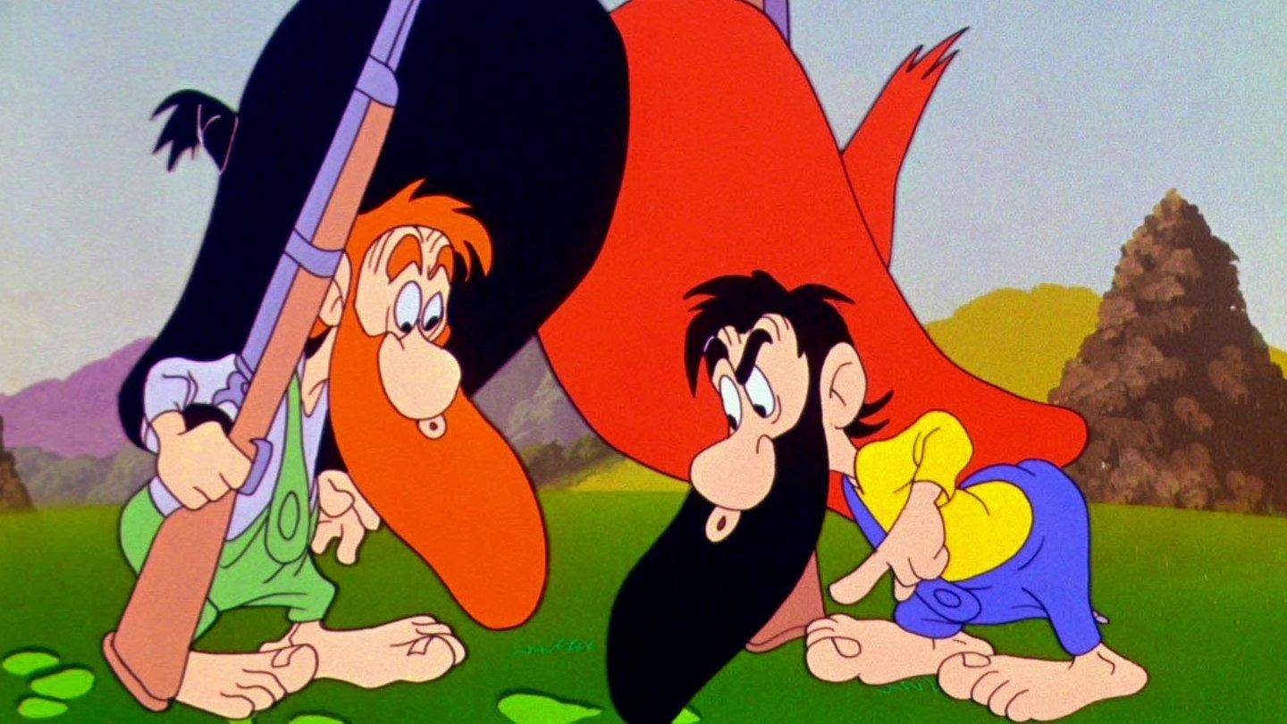 Hillbilly Hare 1950 movie scene