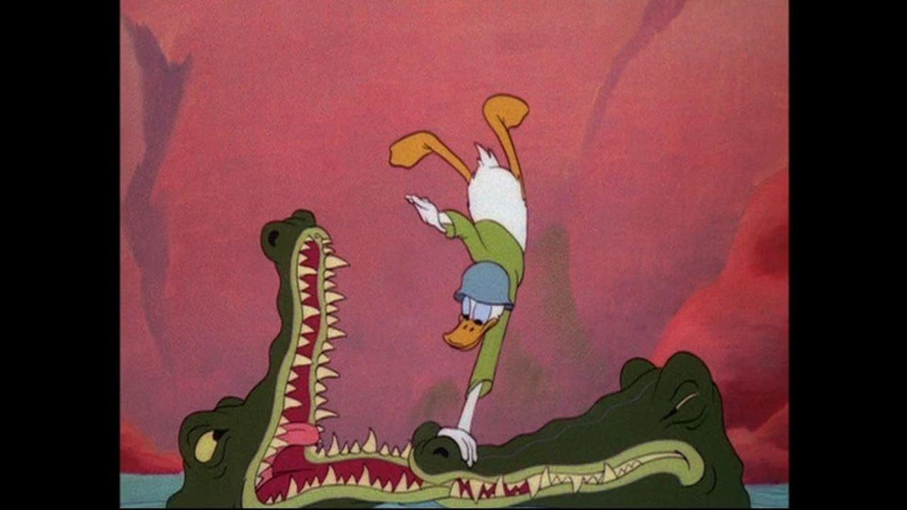 Commando Duck 1944 movie scene