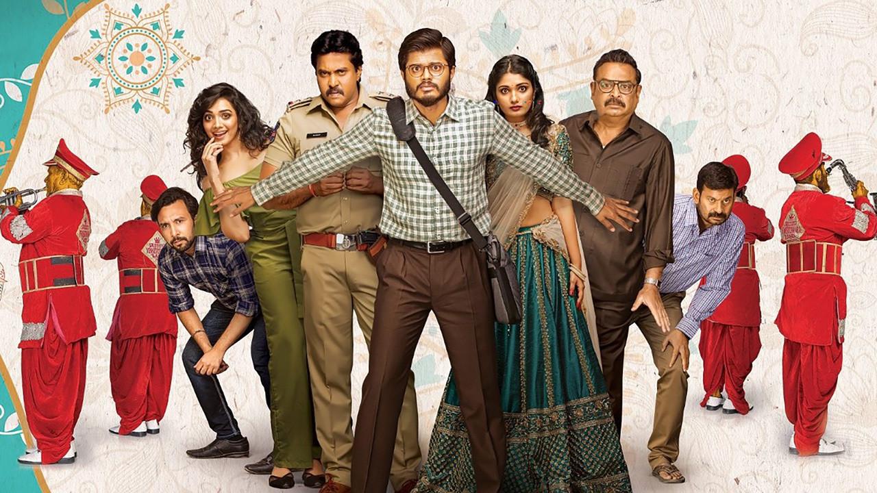 Pushpaka Vimanam 2021 movie scene
