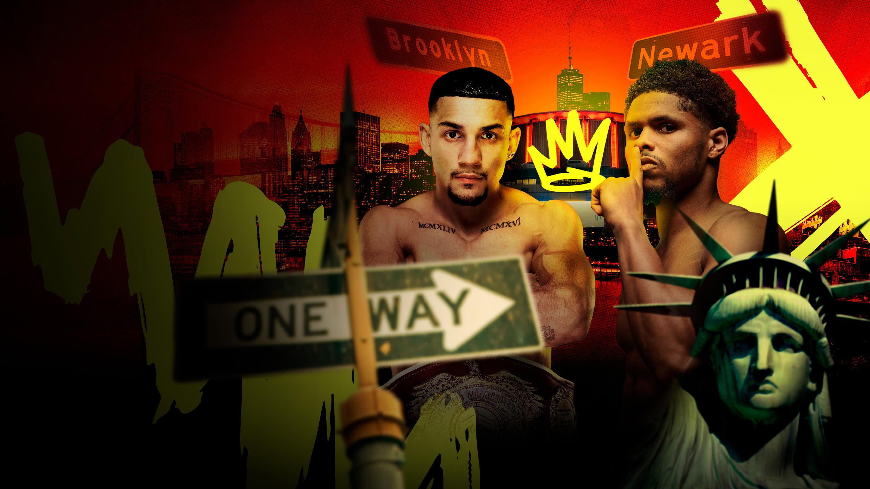 Teofimo Lopez vs. Shakur Stevenson 2026 movie scene