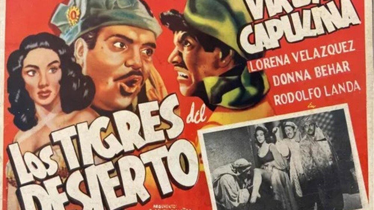 Los tigres del desierto 1958 movie scene