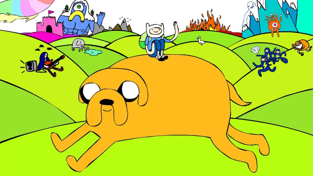Adventure Time 2007 movie scene