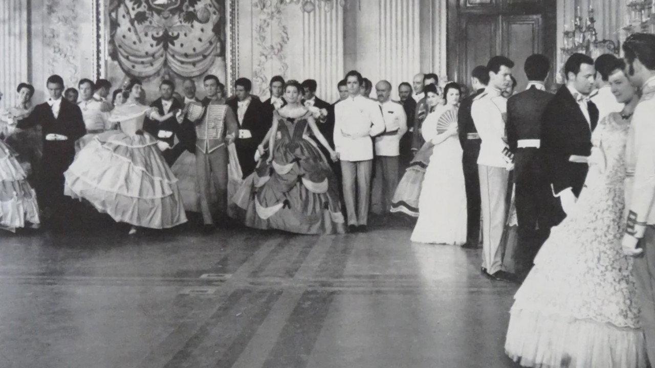 Prisoner of the Volga 1959 movie scene