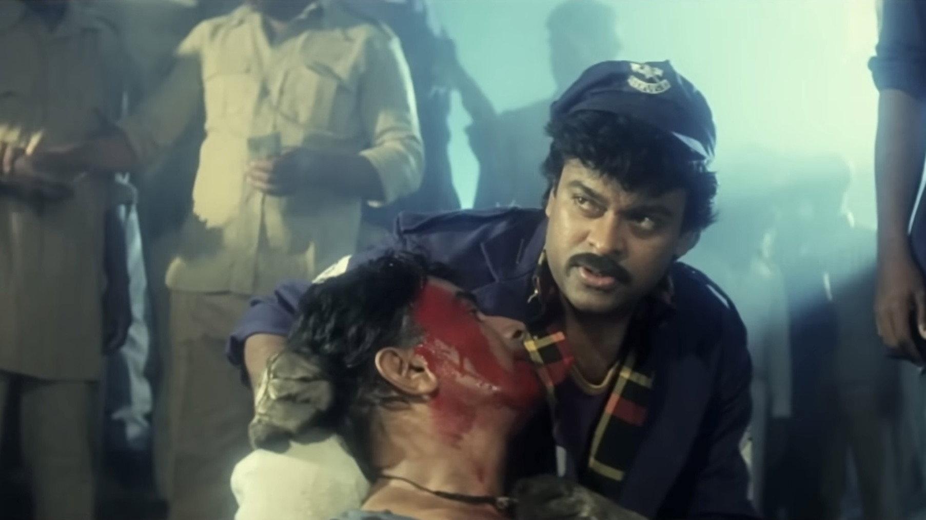 Gharana Mogudu 1992 movie scene