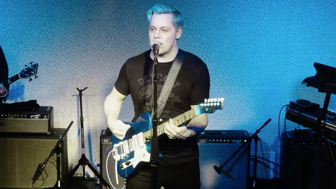Jack White à l'Olympia 2022 movie scene