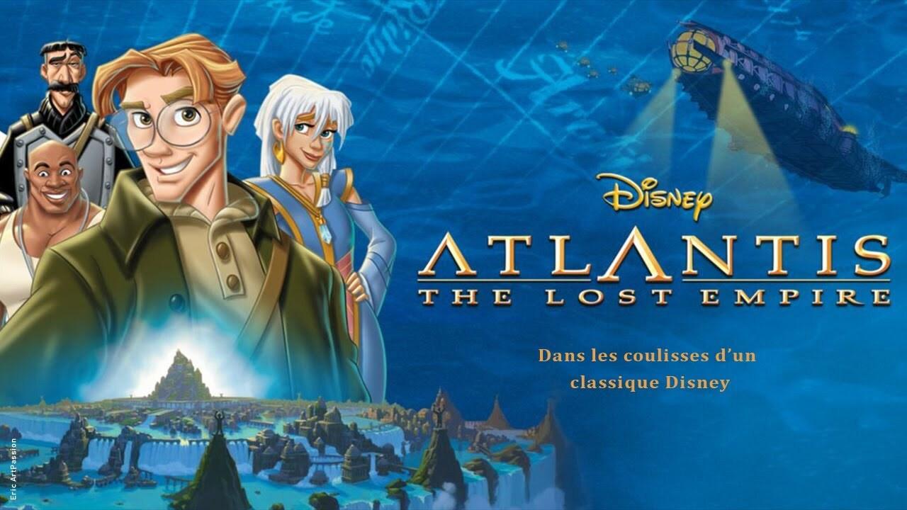 The Making of 'Atlantis: The Lost Empire' 2002 movie scene