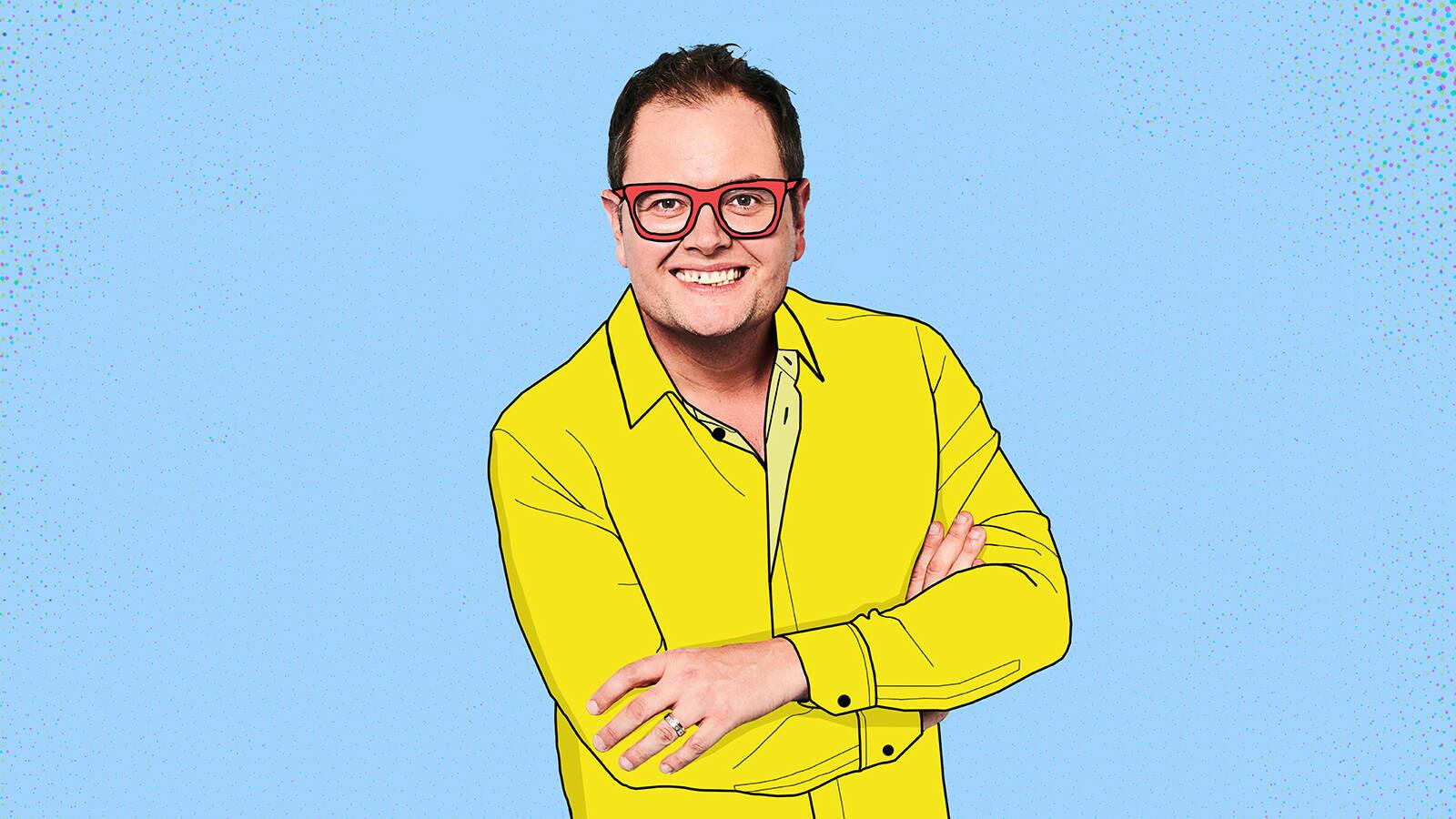 Alan Carr: Regional Trinket 2023 movie scene