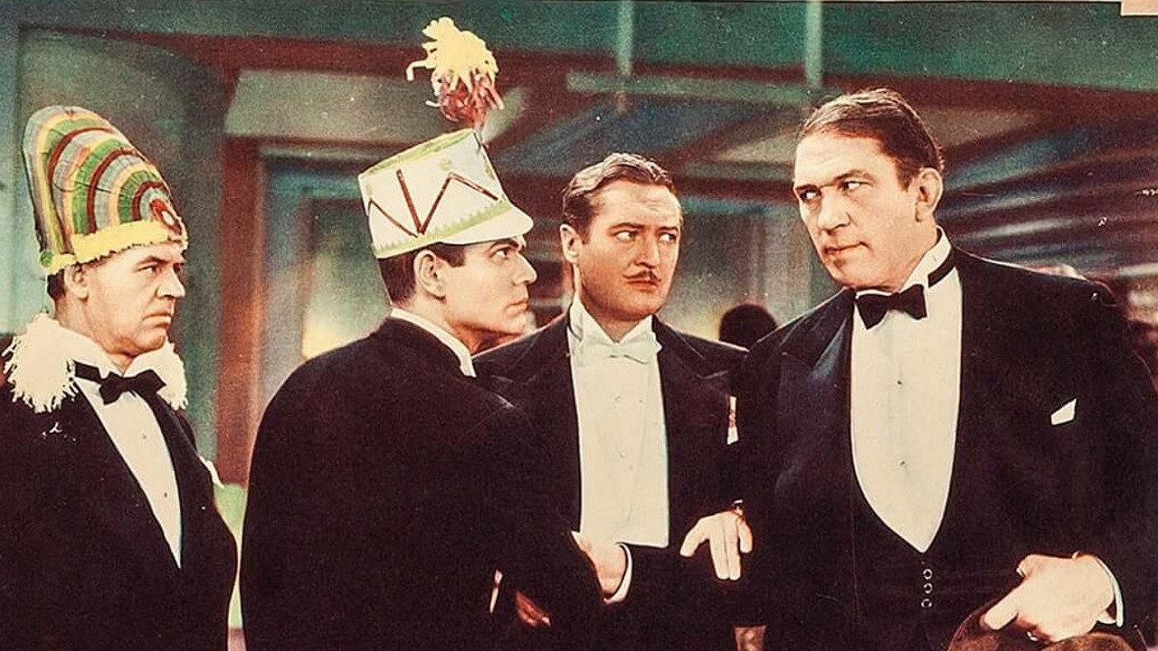 The Great Hotel Murder 1935 movie scene