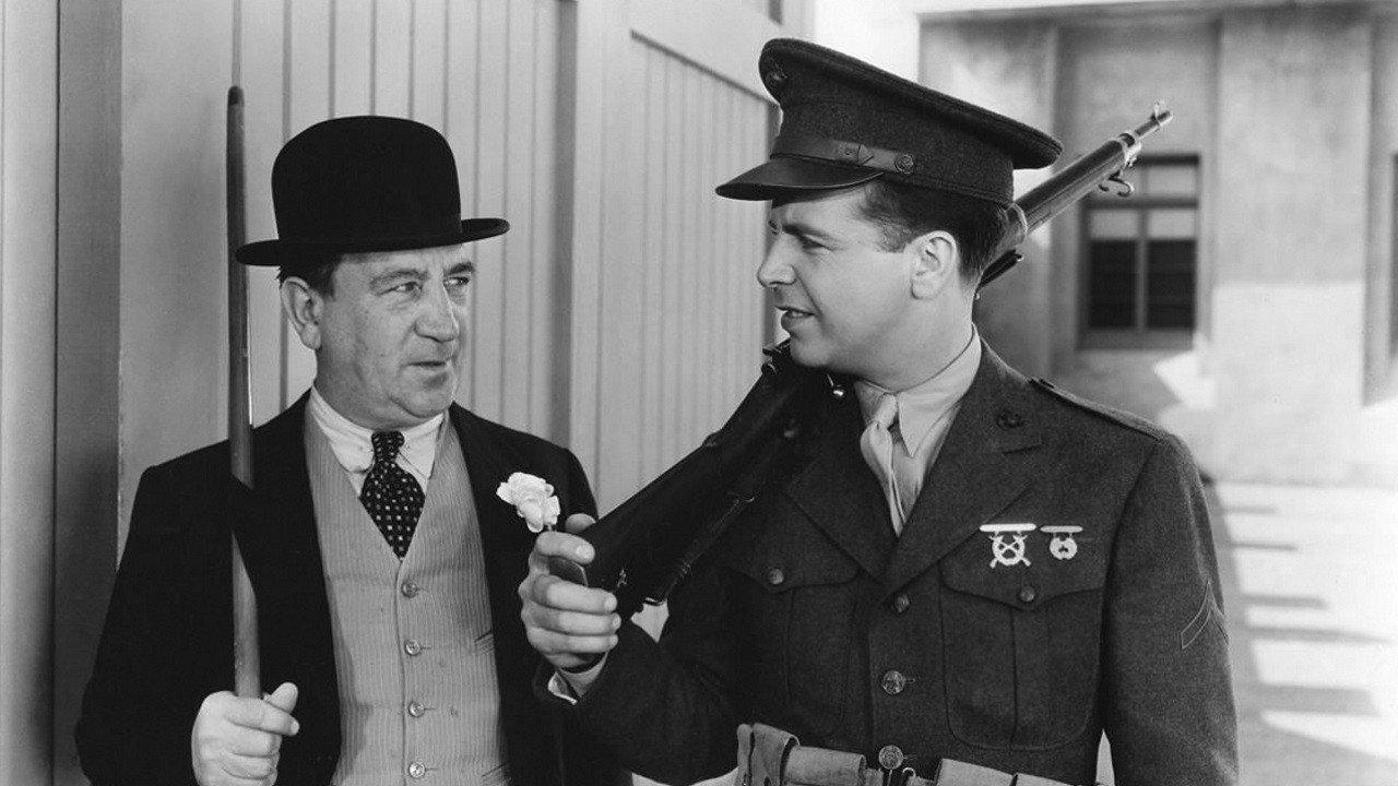 The Singing Marine 1937 movie scene