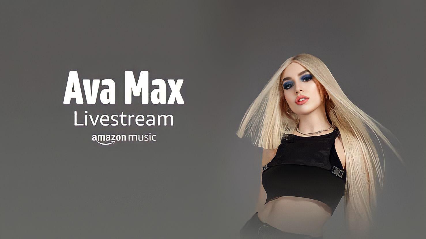 Ava Max - Amazon Live Music Live Series 2020 movie scene