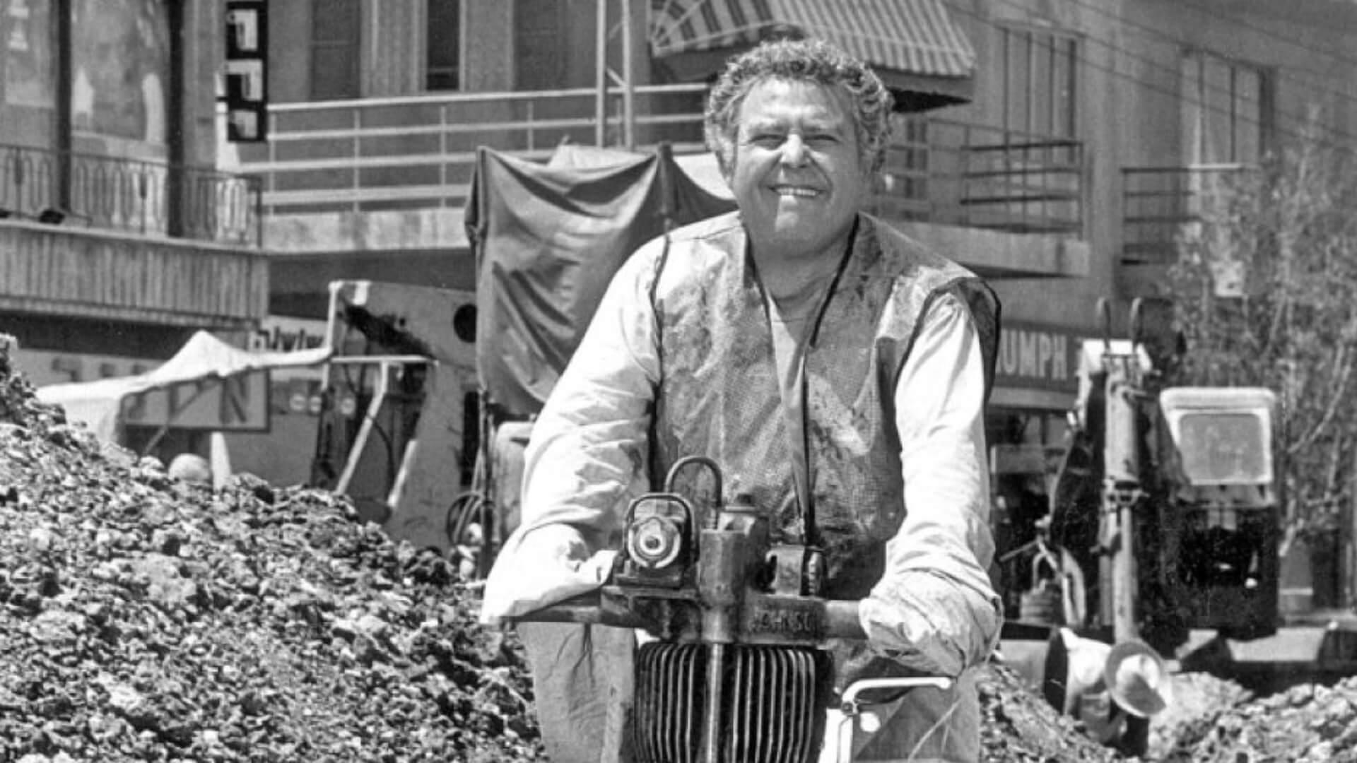 The Big Dig 1969 movie scene
