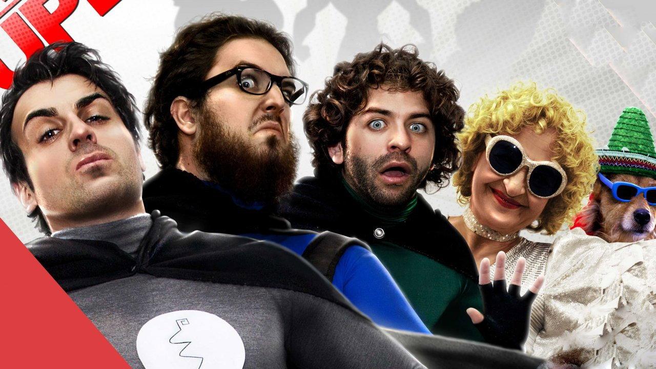 The Band of Superheroes 2014 movie scene