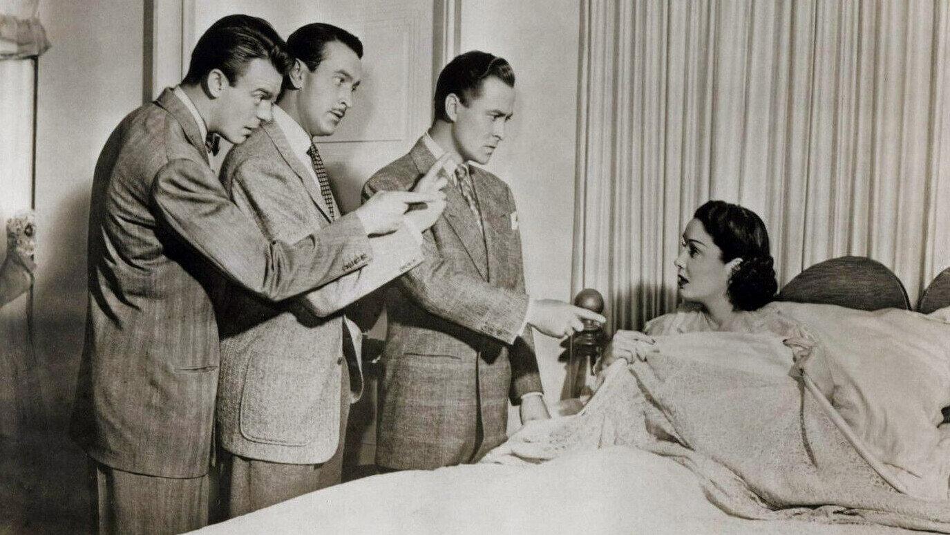 Up in Mabel's Room 1944 movie scene