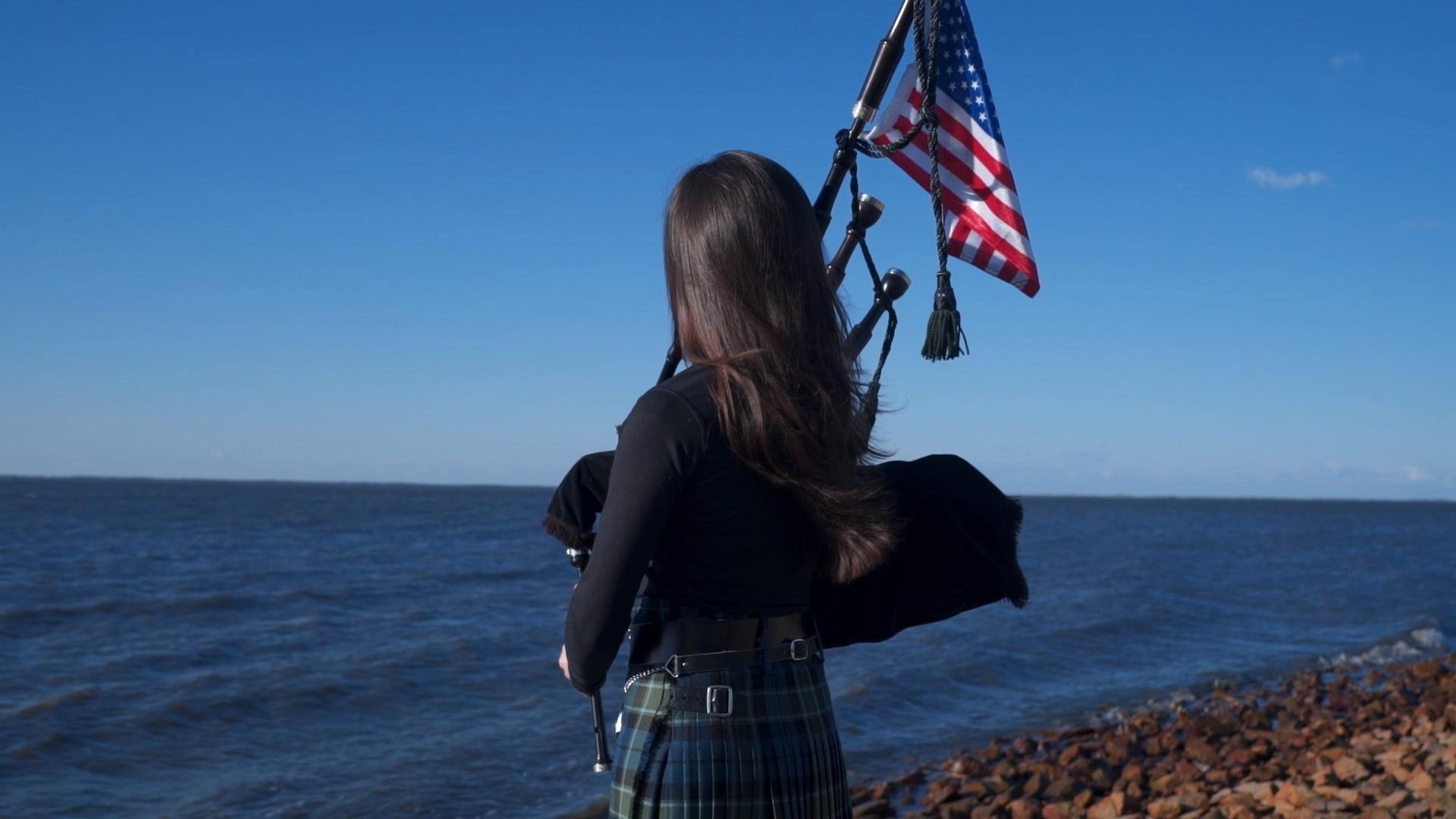 Bagpipes Calling! 2022 movie scene