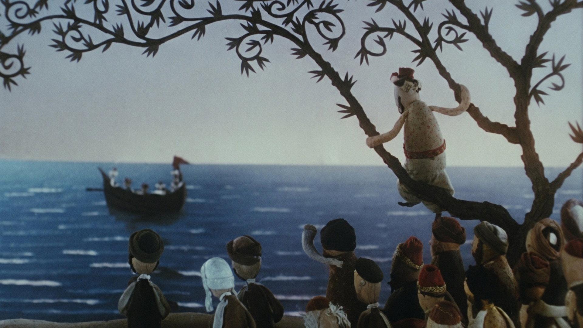 The Treasure of Bird Island 1953 movie scene