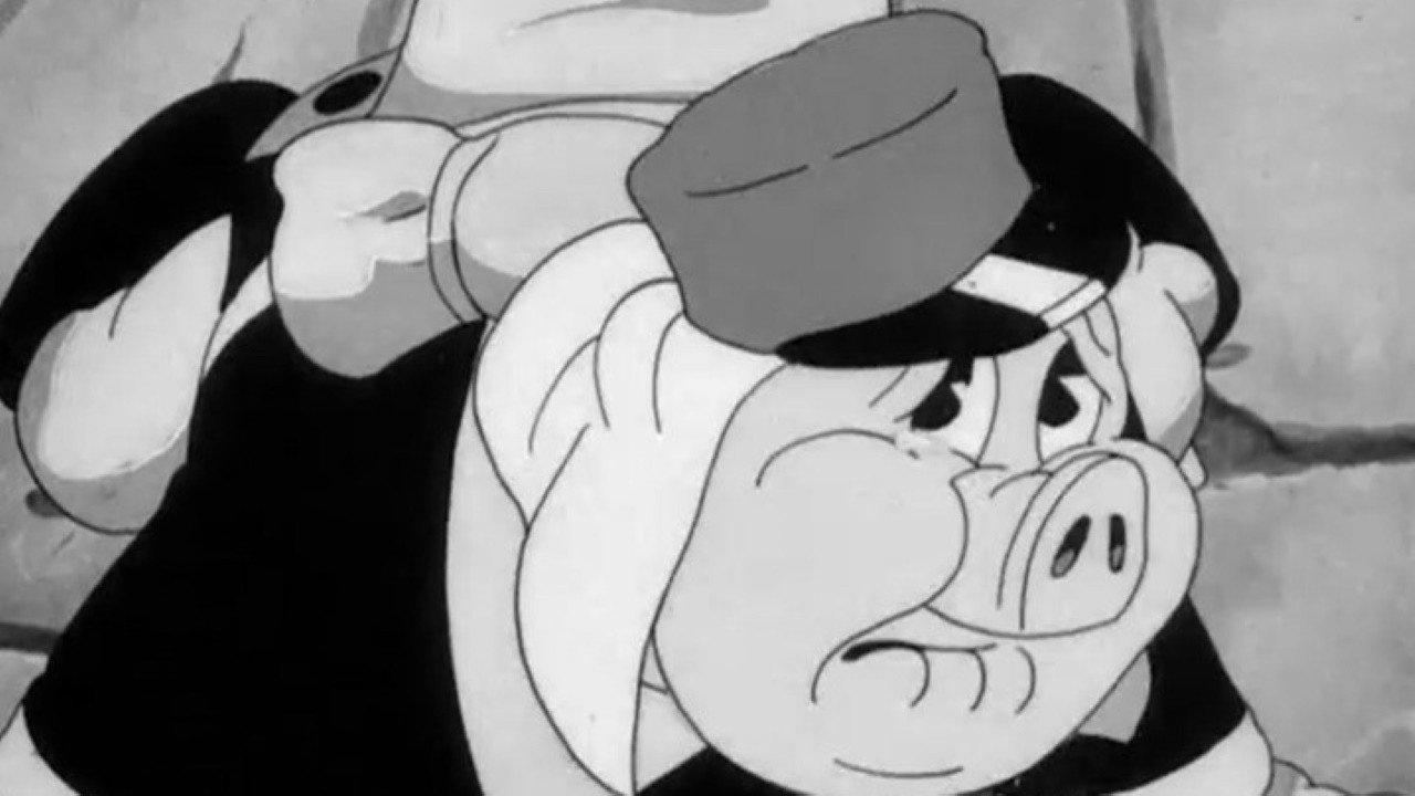 Little Beau Porky 1936 movie scene