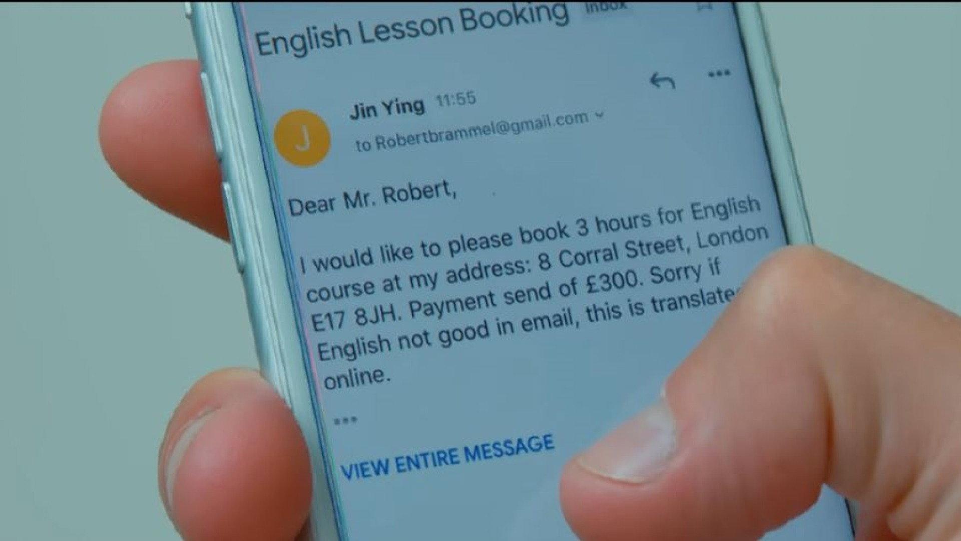 The English Teacher 2020 movie scene
