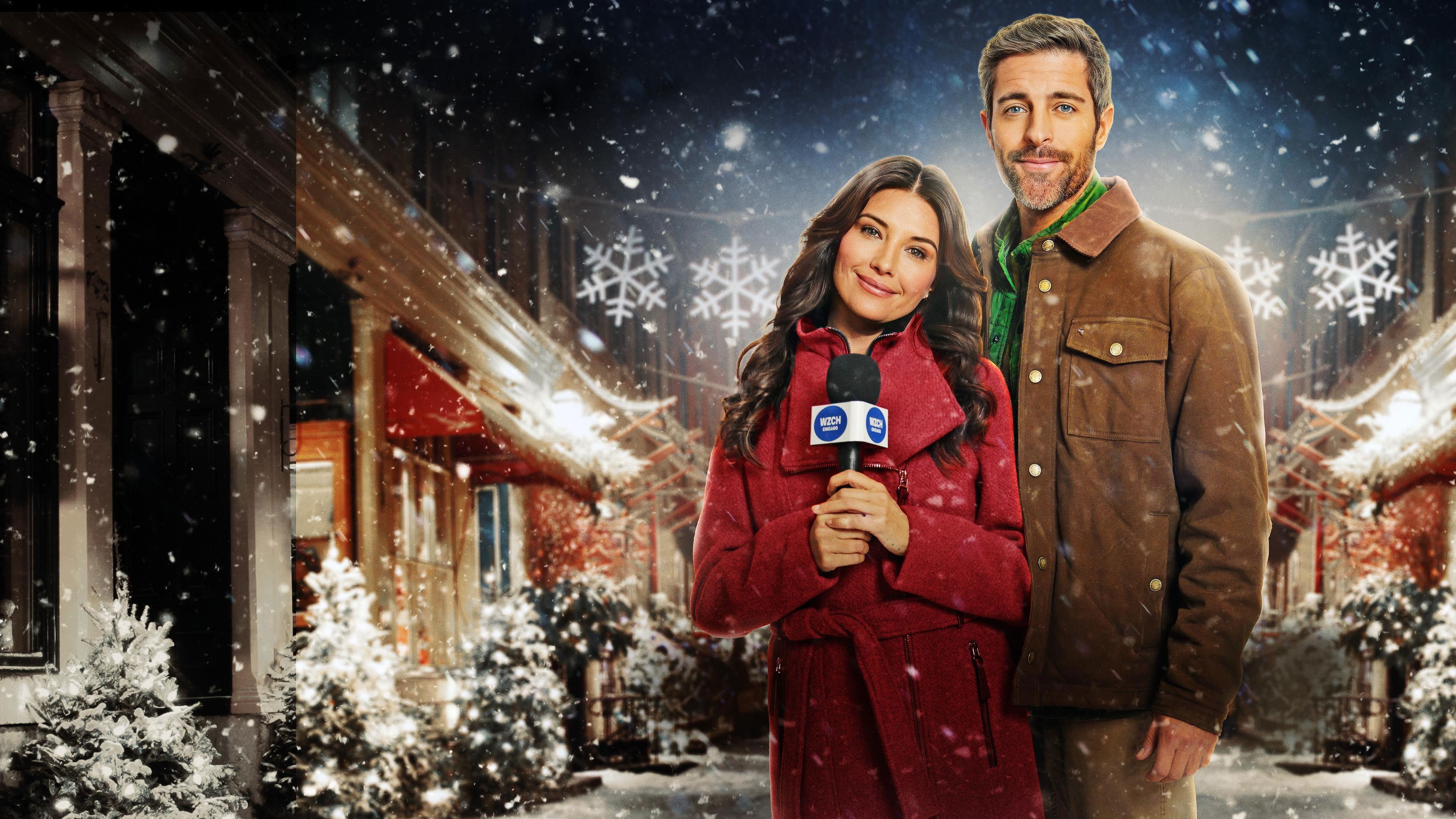 Reporting for Christmas 2023 movie scene