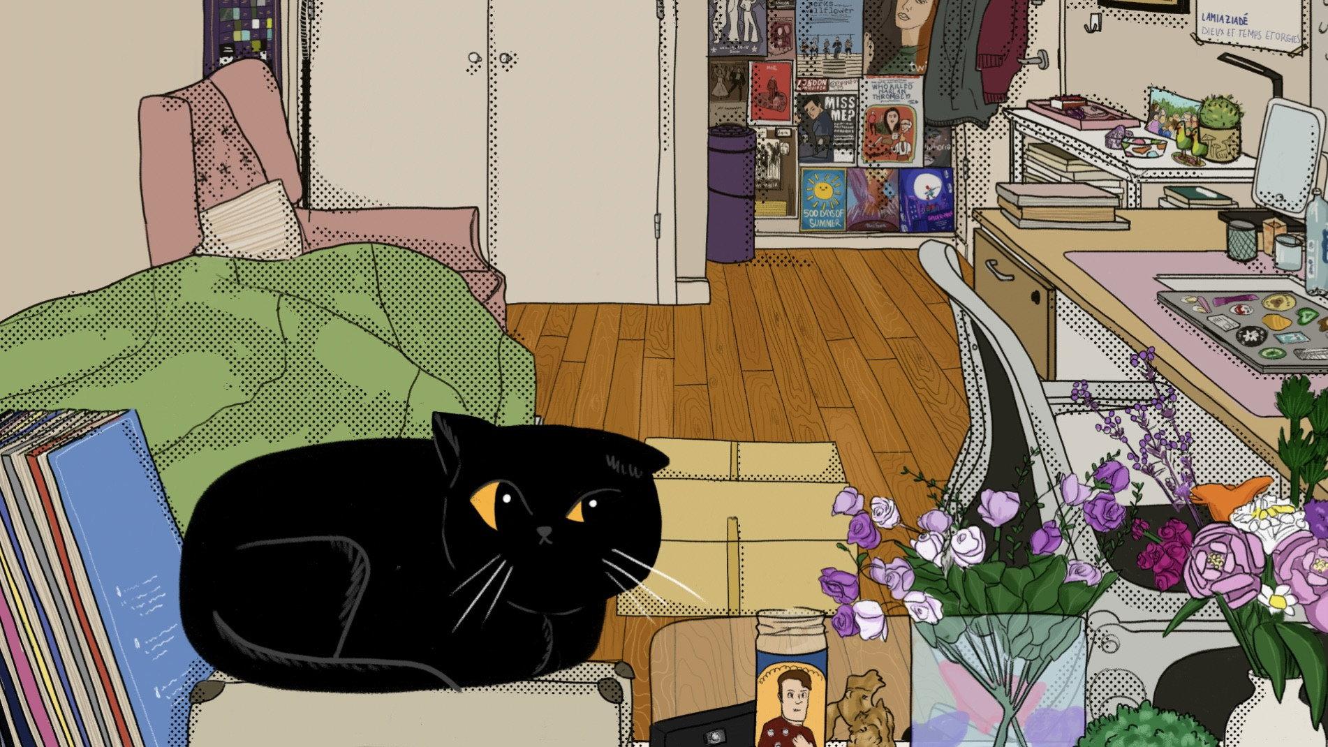 Cat 'n The Box 2024 movie scene