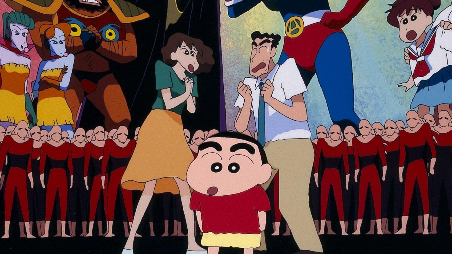 Crayon Shin-chan: Action Mask vs. Leotard Devil 1993 movie scene
