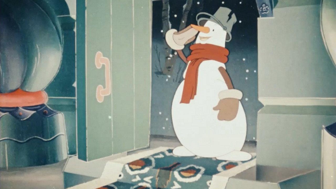 When Christmas Trees Light Up 1950 movie scene