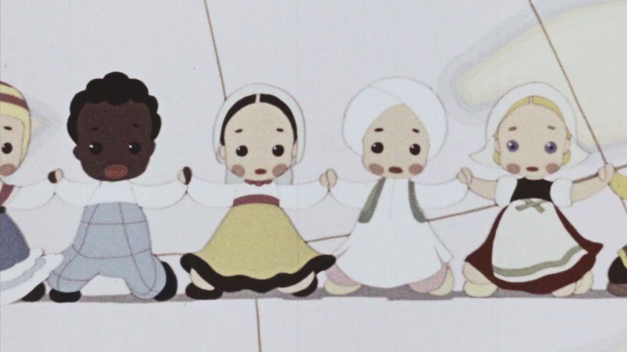 Greetings to Our Friends 1957 movie scene