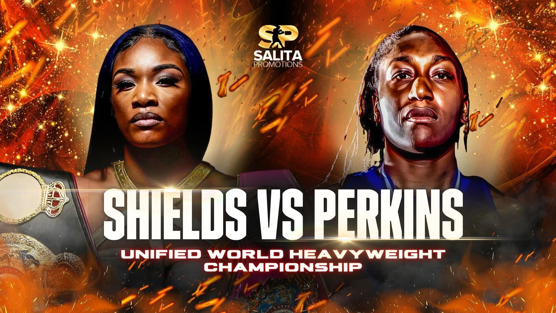 Claressa Shields vs. Danielle Perkins 2025 movie scene