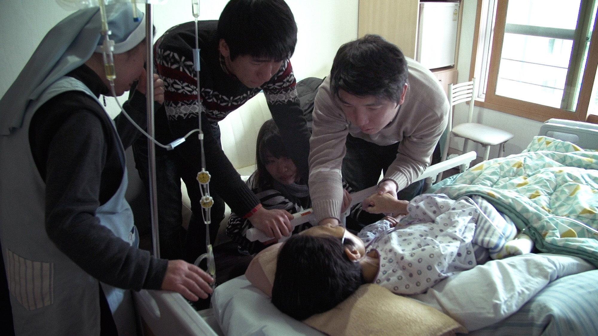 The Hospice 2014 movie scene