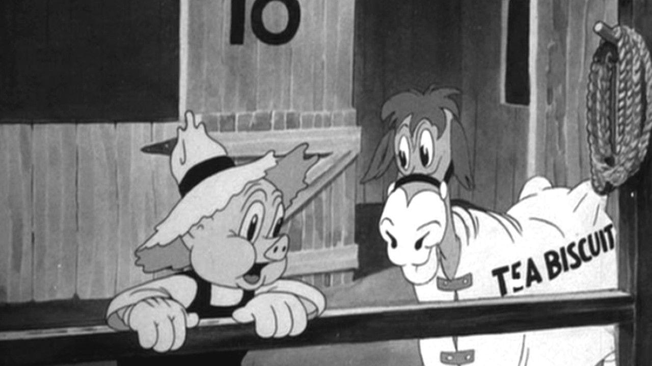 Porky and Teabiscuit 1939 movie scene