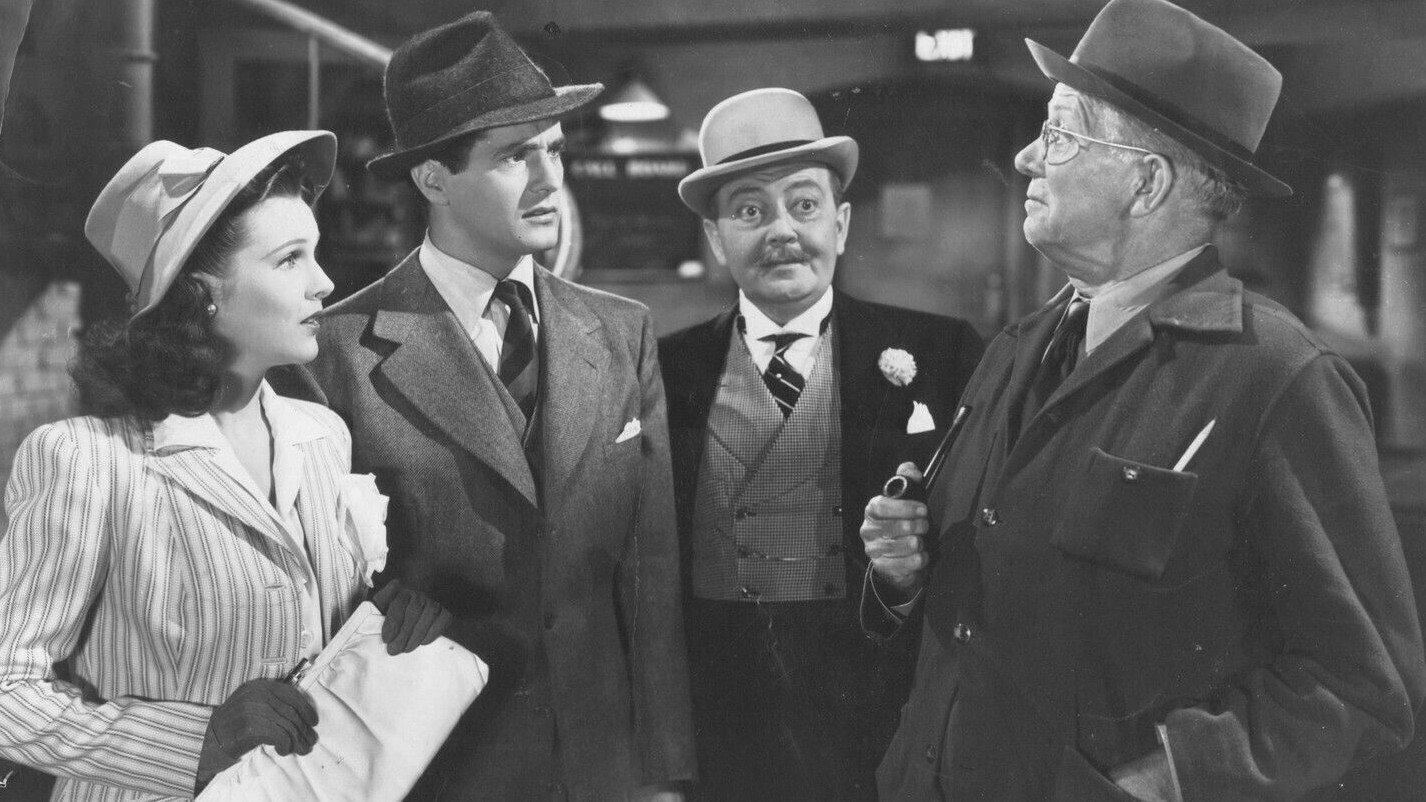 The Man in the Trunk 1942 movie scene