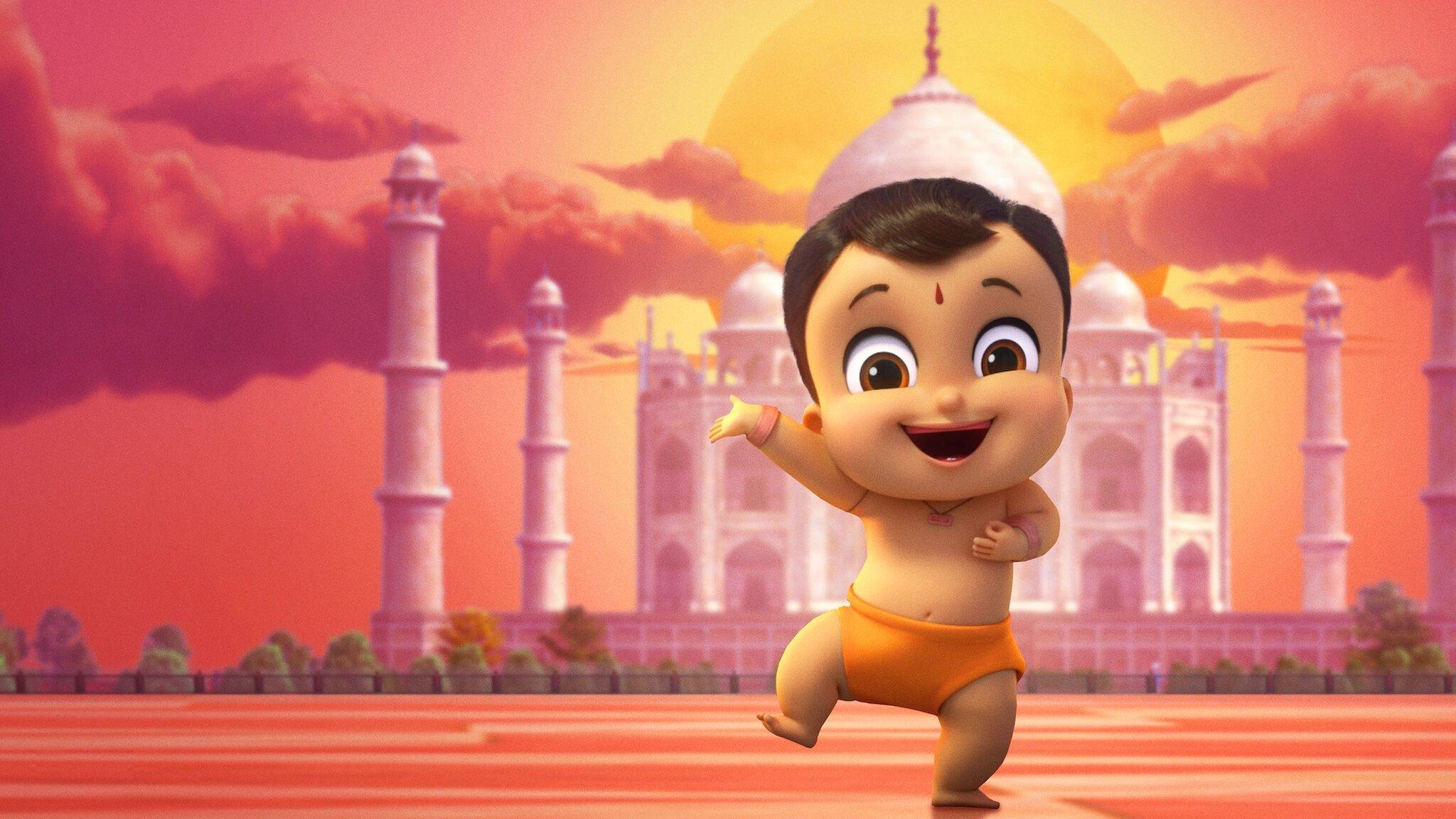 Mighty Little Bheem: I Love Taj Mahal 2022 movie scene