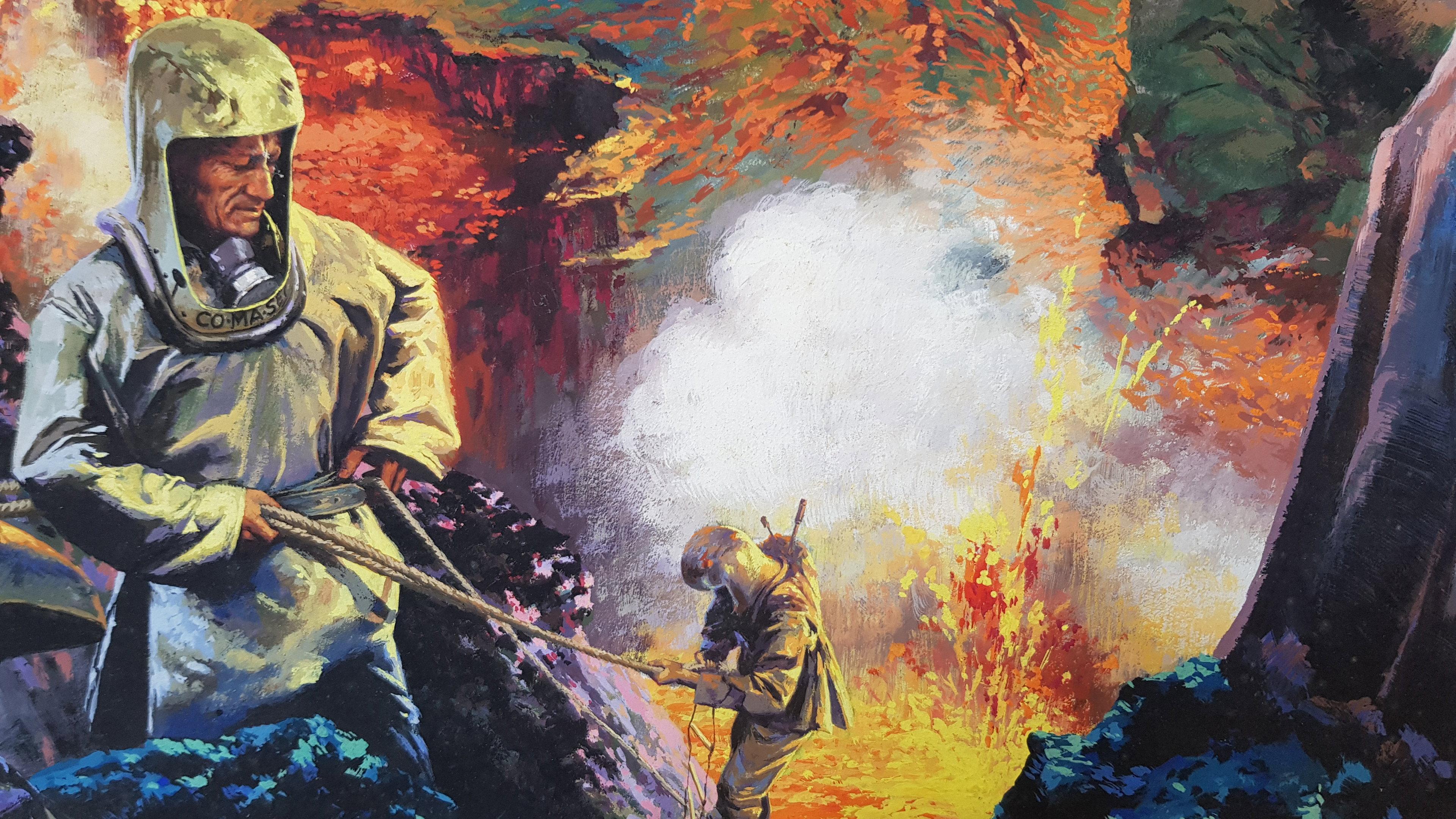 The Forbidden Volcano 1966 movie scene