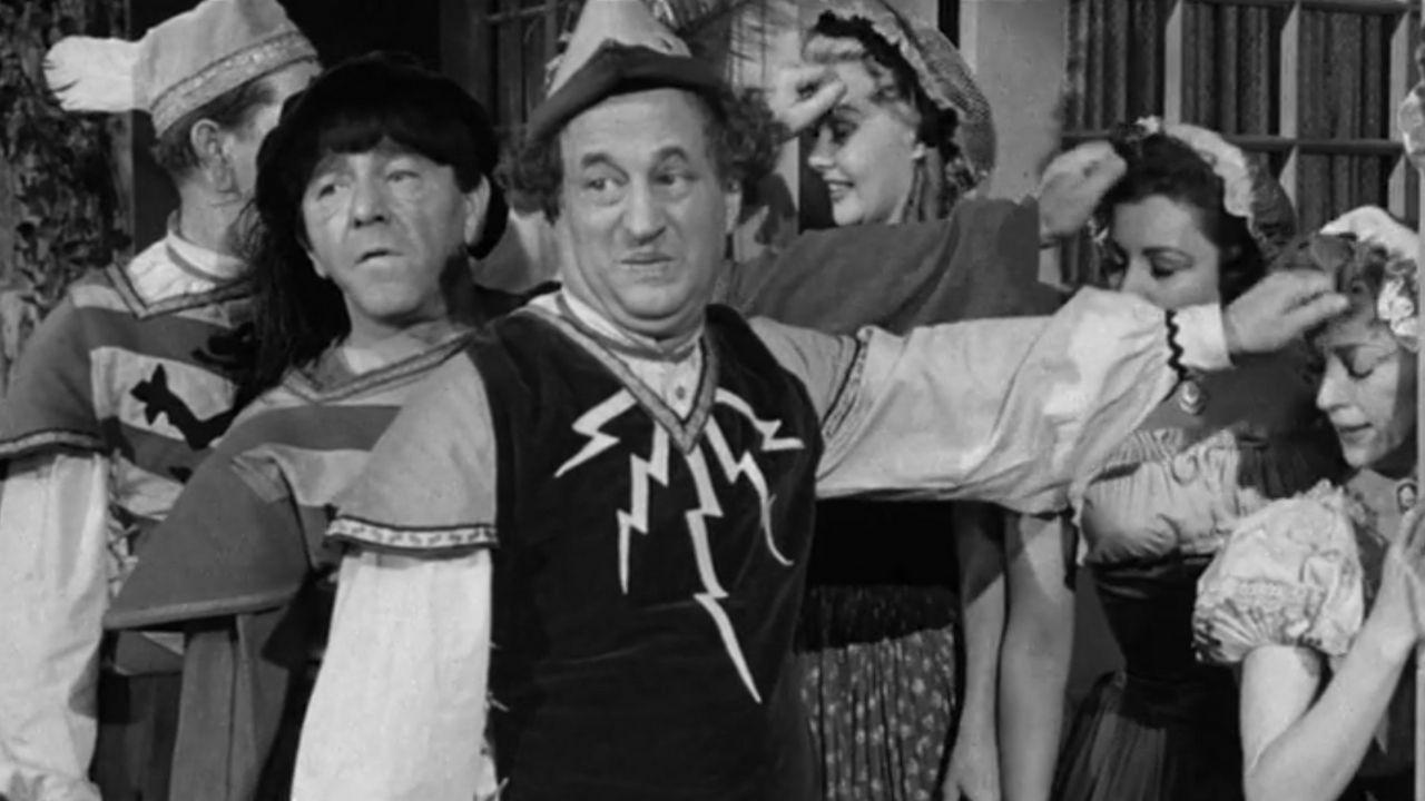 Musty Musketeers 1954 movie scene