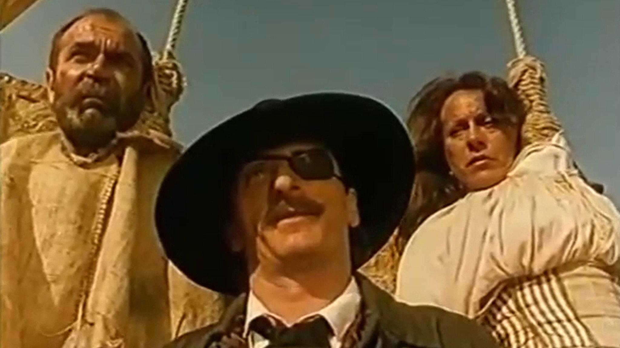 Gallows for Two 1996 movie scene
