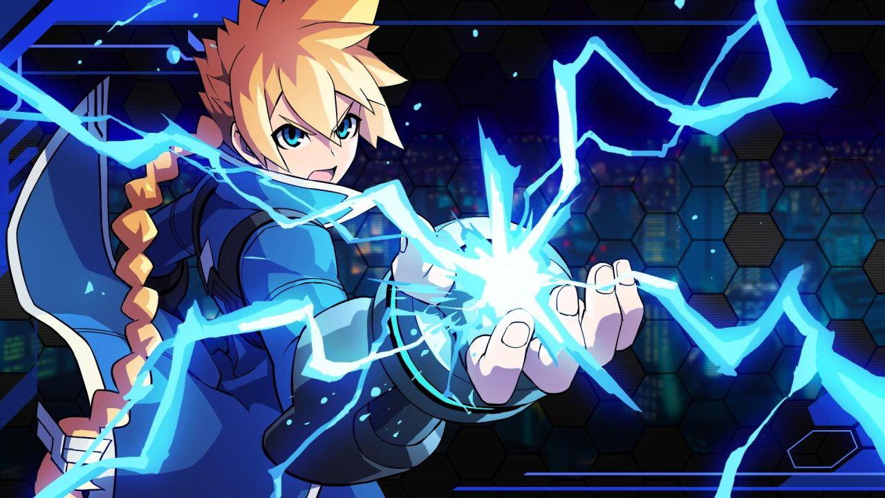 Azure Striker Gunvolt 2017 movie scene