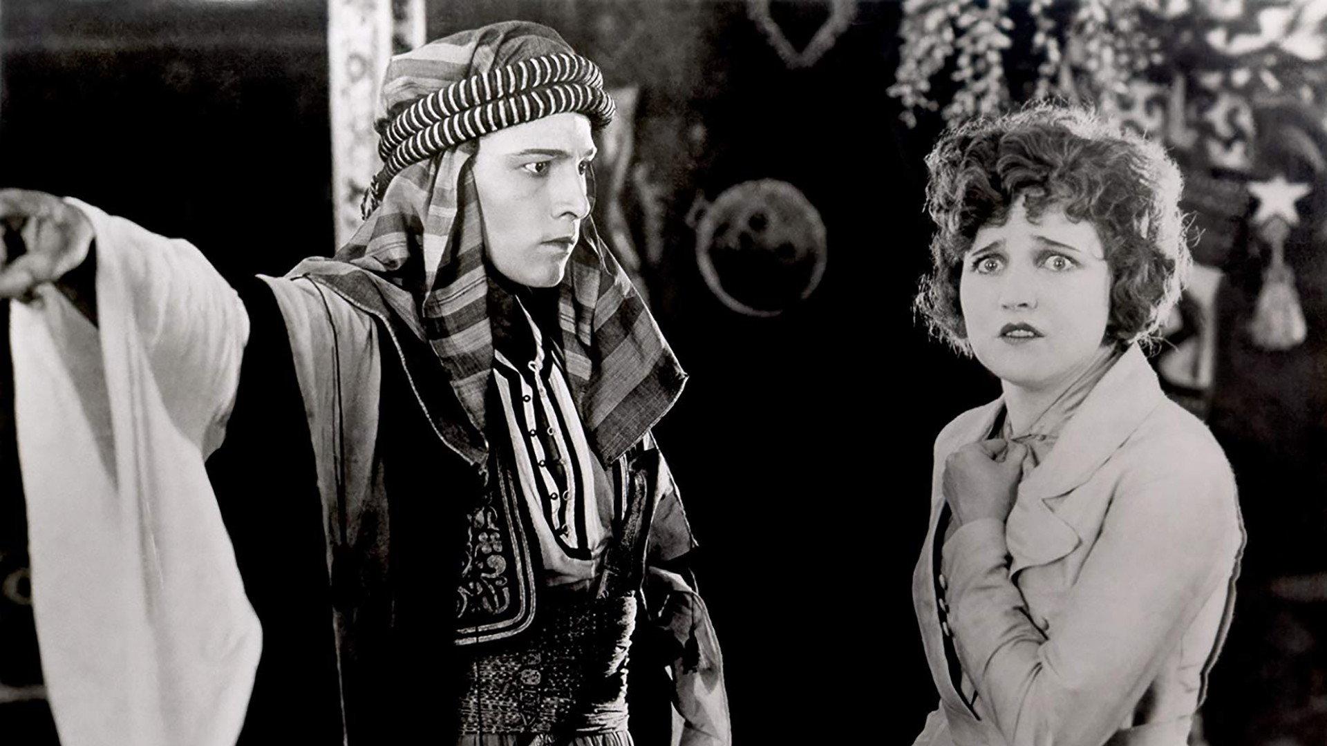 The Sheik 1921 movie scene