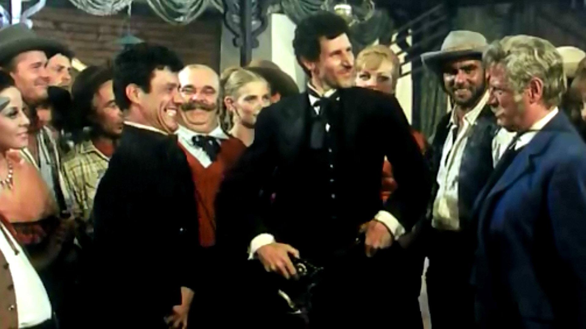 Two Gangsters in the Wild West 1964 movie scene