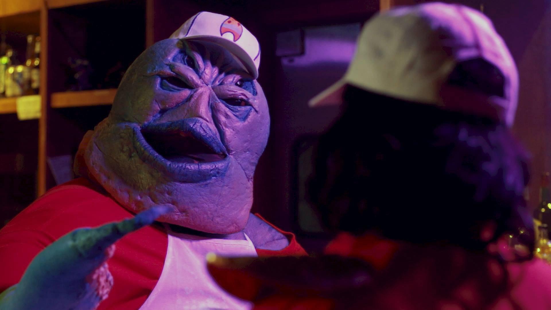 Intergalactic PizzaBoy 2022 movie scene