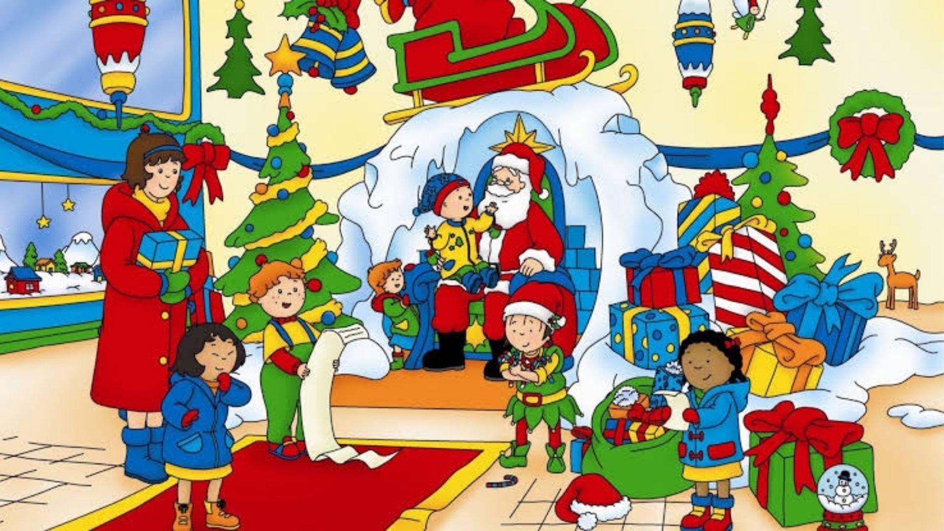 Caillou's Holiday Movie 2003 movie scene