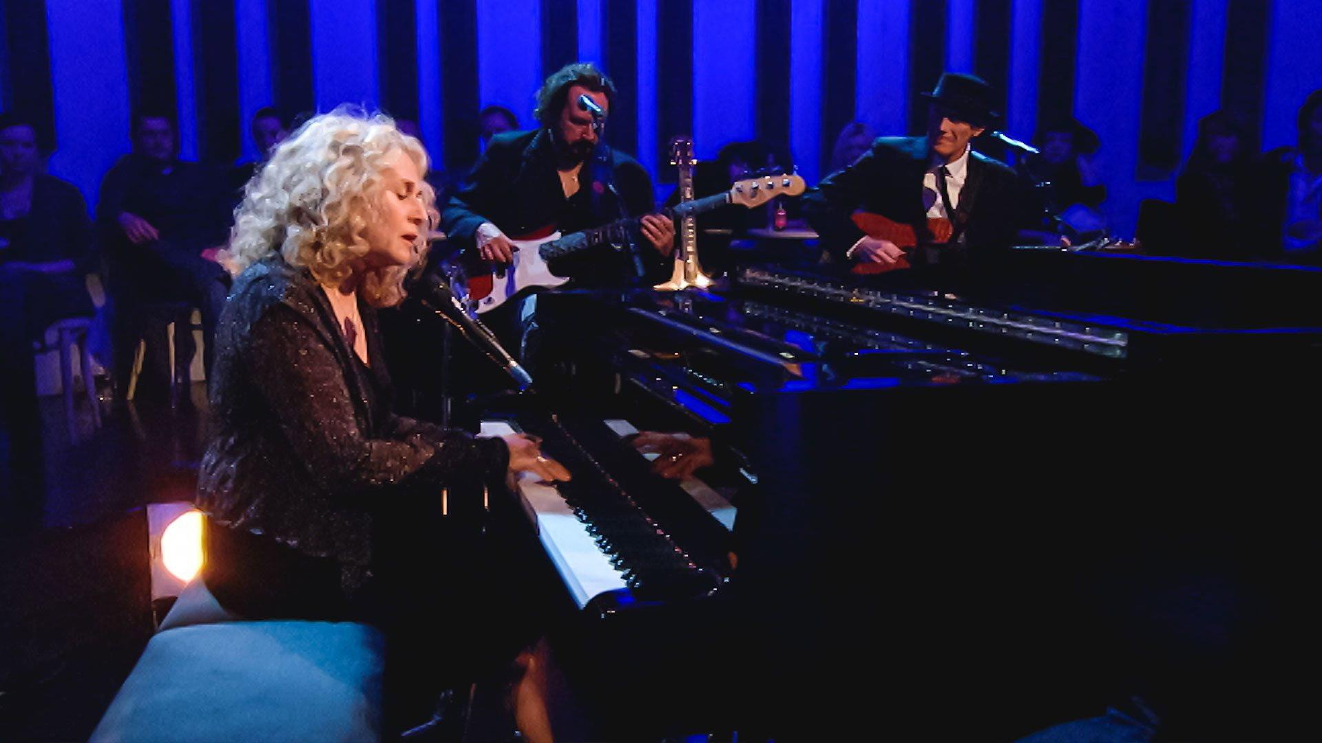 Carole King and her Songs at the BBC 2023 movie scene