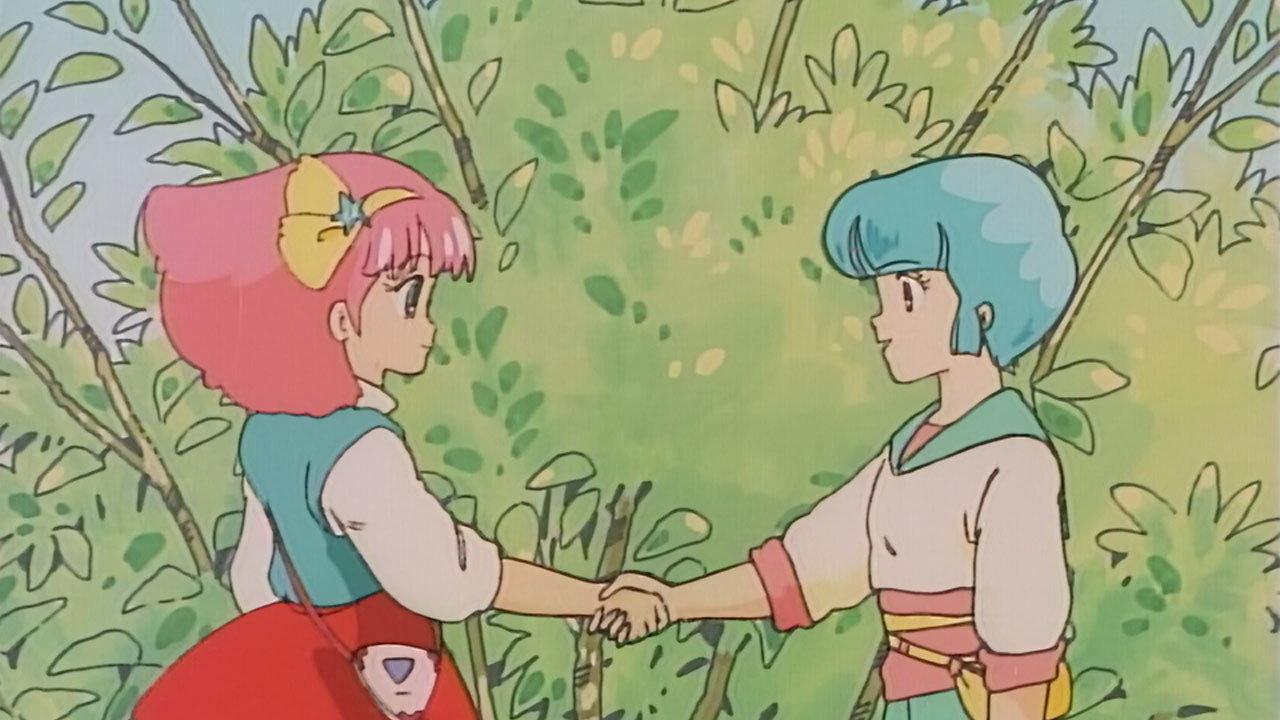 Minky Momo VS. Creamy Mami 1985 movie scene